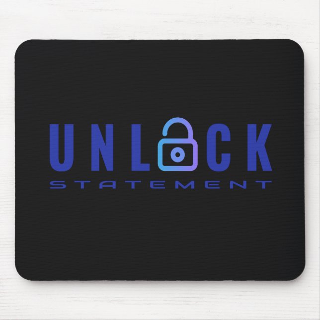 Cobol-Programmierung UNLOCK-Anweisung Mousepad (Vorne)