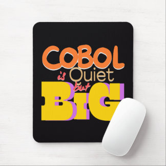 Cobol Programming Language is Quiet But Big Mousepad