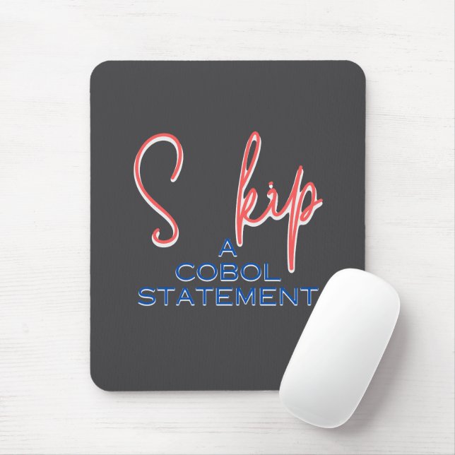 Cobol Programming Language Skip Statement Mousepad (Mit Mouse)