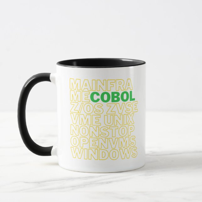 COBOL Sprachbetriebssystem-Plattformen  Tasse (Links)