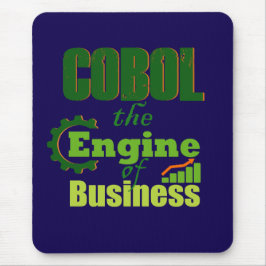 Cobol The Engine of Business Mousepad