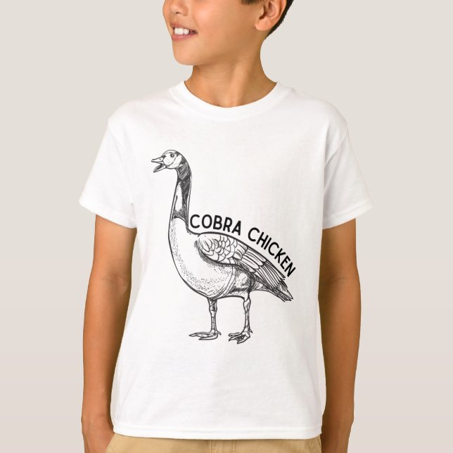 Cobra Chicken-Riesengans T-Shirt (Vorderseite)