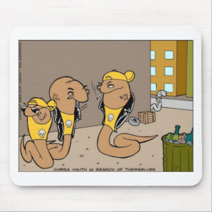 Cobra Gangs Funny Gifts & Collectif Mousepad