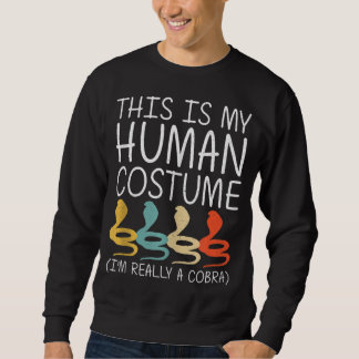 Cobra Halloween | Tierschlange | Halloween-Geschen Sweatshirt