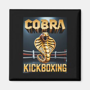 Cobra Kickboxing Design von Don Castillo Magnet