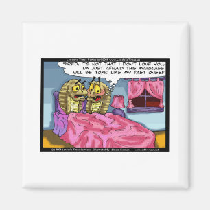 Cobra Marriage Maritial Hiss Funny Gifts & T-Shirt Magnet