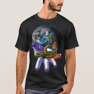 Cobra Motif Schlangen Design Reptile Animal Reptil T-Shirt