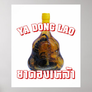 Cobra-Schlange Vs Skorpion Whiskey ... Yadong Lao Poster