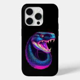 Cobra Snake in Vaporwave-Ästhetik Case-Mate iPhone Hülle