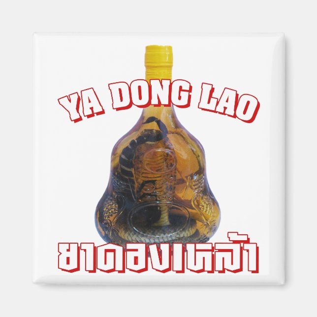 Cobra Snake Vs Scorpion Whiskey ... Yadong Lao Magnet (Vorne)