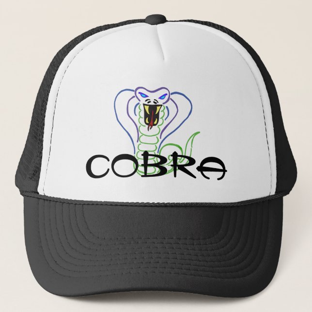 Cobra Truckerkappe (Vorderseite)