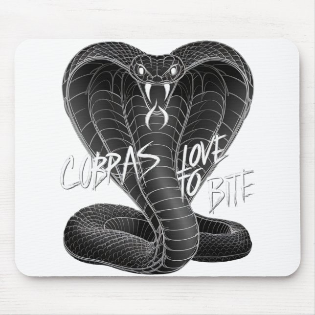 COBRAS LOVE TO BITE MOUSEPAD (Vorne)