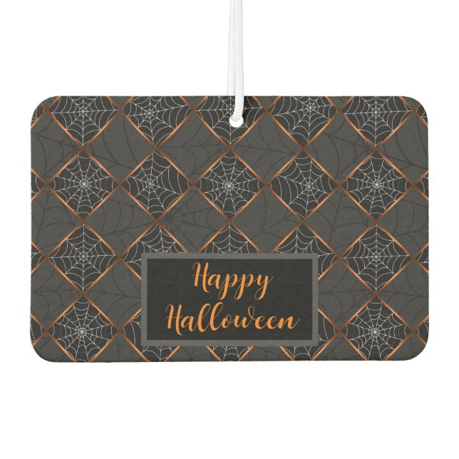 Cobweb Checkerboard Autolufterfrischer (Vorderseite)