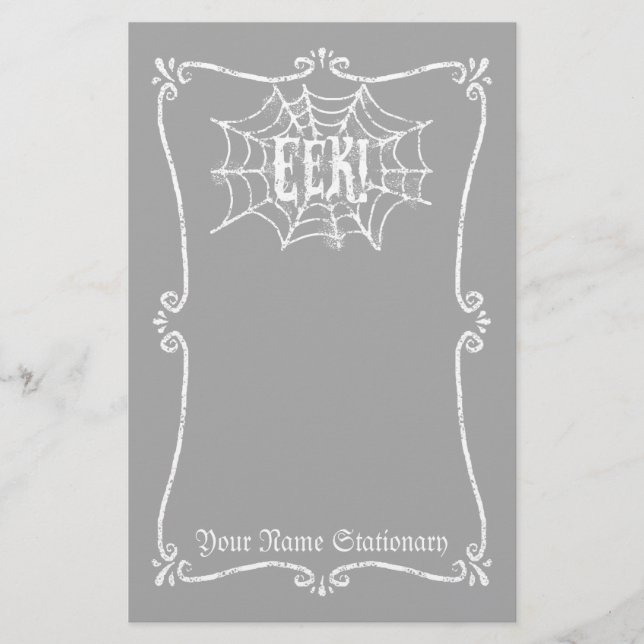 Cobweb EEK Briefpapier (Vorderseite)