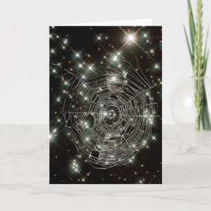 Cobweb Stars Card Karte
