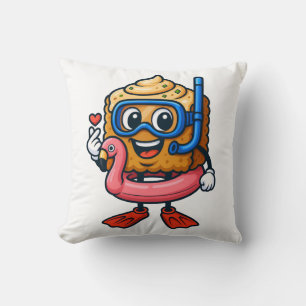 CobyBiscuit – Flamingo Schnorchel Edition Kissen