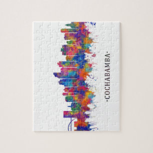 Cochabamba Bolivia Skyline Puzzle