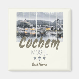 Cochem an der Mosel Deutschland Vintage-Souvenir Magnet