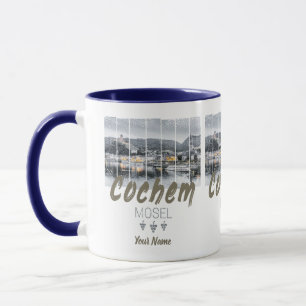 Cochem an der Mosel Deutschland Vintage-Souvenir Tasse