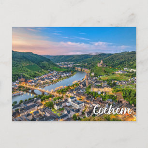 Cochem, Deutschland Postkarte
