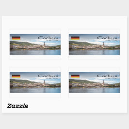 Cochem Deutschland Rechteckiger Aufkleber