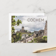 Cochem Moselle Panorama Deutschland Souvenir