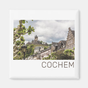 Cochem Moselle Panorama Deutschland Souvenir Magnet