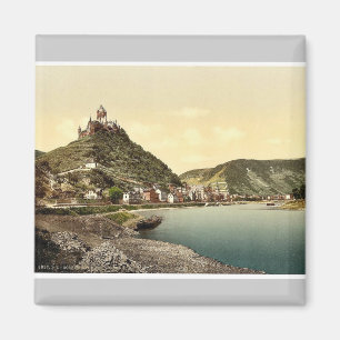 Cochem und Burg, Mosel, Tal der, Deutschland Magnet