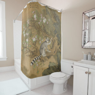 Cochin Lemur Fine Art Duschvorhang