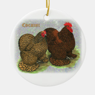 Cochins_Gold_Lace_3 Keramik Ornament