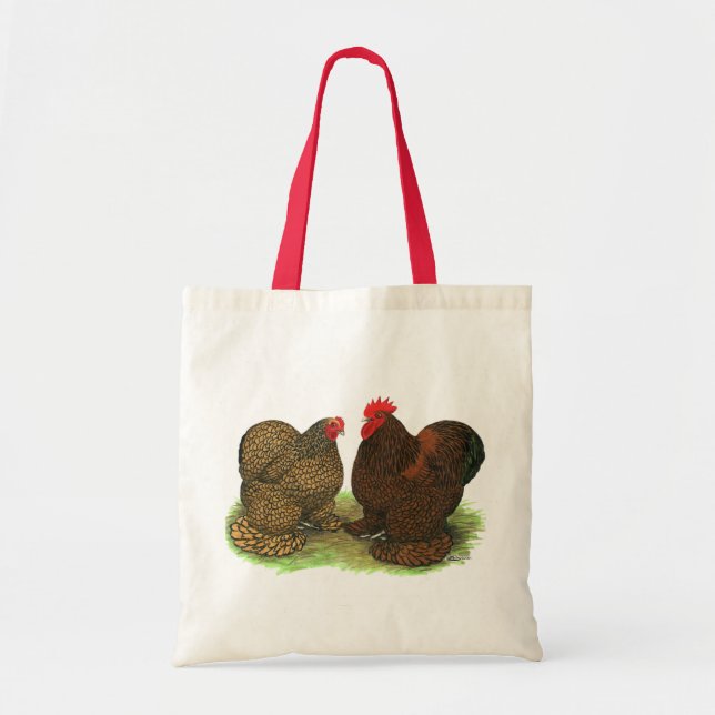 Cochins:  Golden-geschnürt Tragetasche (Vorne)