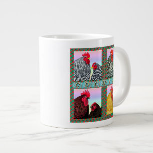Cochins Vier Farben Jumbo-Tasse