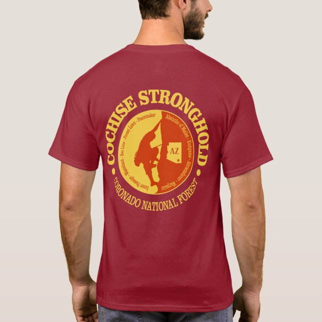 Cochise Stronghold (Klettern) T-Shirt (Rückseite)
