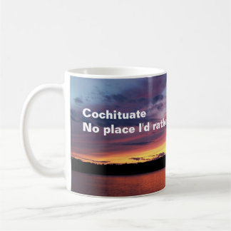Cochituate, Kein Ort, wo ich lieber Kaffee Tasse