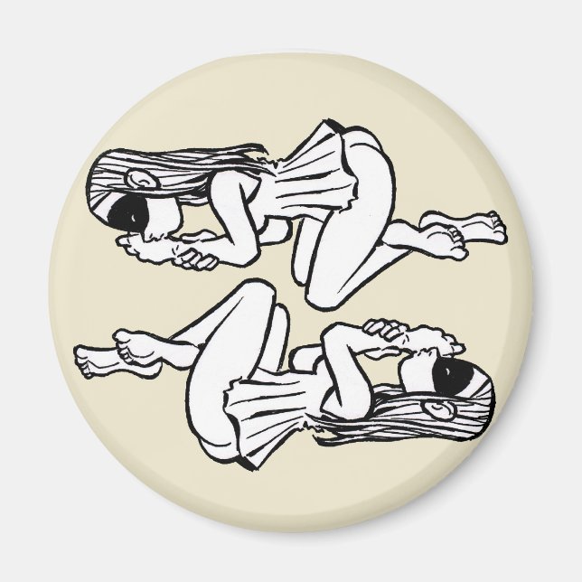 Cochlea & Eustachia Kühlschrank Magnet (Vorne)