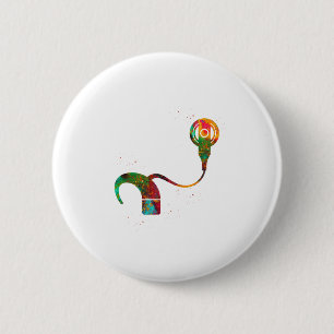Cochlea-Implantat Button