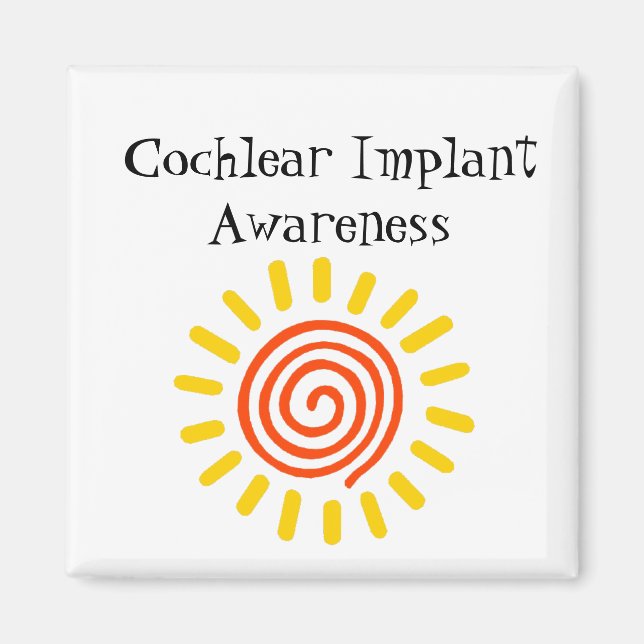 Cochlear Implant Awareness Magnet (Vorne)