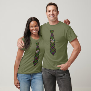 Cochrane Schottisches Abzeichen- und Tartan-Schlip T-Shirt