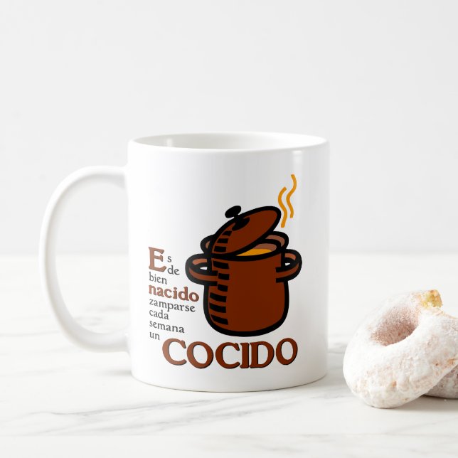 Cocido Kaffeetasse (Mit Donut)