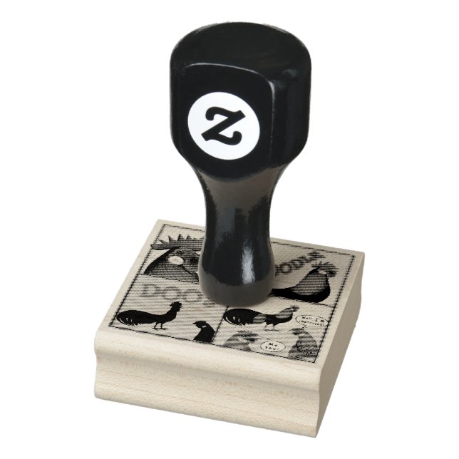 Cock-A-Doodle-Doo! Gummistempel (Stempel)