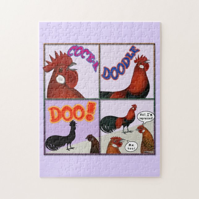 Cock-A-Doodle-Doo! Puzzle (Vertikal)