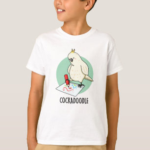 Cockadoodle Funny Cockatoo Pub T-Shirt