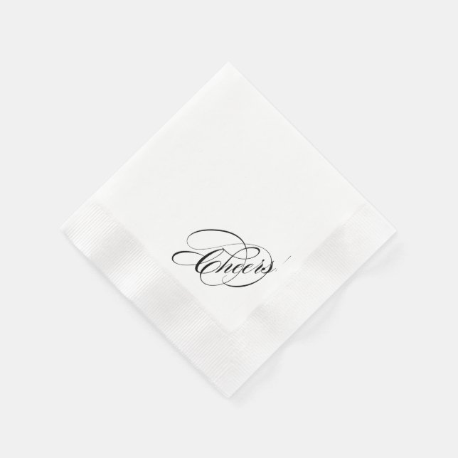 Cockail Napkin: Beifall! Hochzeit von Napkins Serviette (Ecke)
