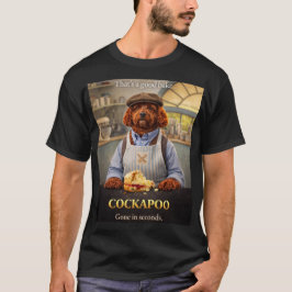 Cockapoo-Back-Shirt | Lustiges Hundekuchen-Geschen T-Shirt