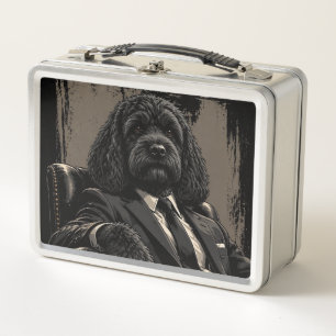 Cockapoo Boss Dog Lunchbox – Vintage-Stil