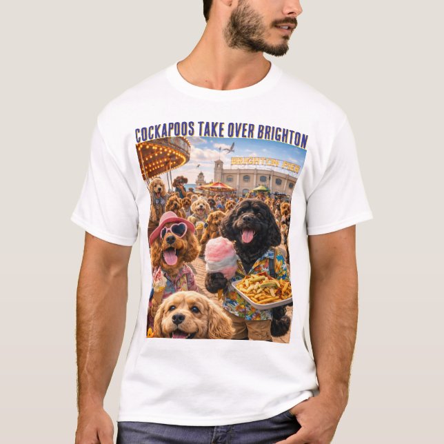 Cockapoo Brighton Shirt Lustiger Hund Hundegeschen (Vorderseite)