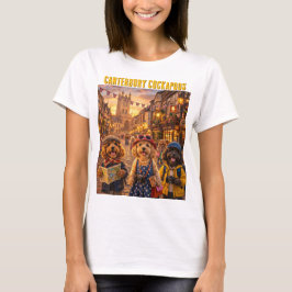 Cockapoo Canterbury Hemd Lustiges Hundegeschenk UK T-Shirt