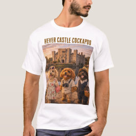 Cockapoo Castle T-Shirt Hever Geschenk