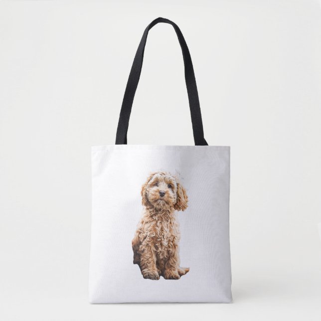 Cockapoo Cavoodle Labradoodle Niedlicher Welpenhun (Vorderseite)