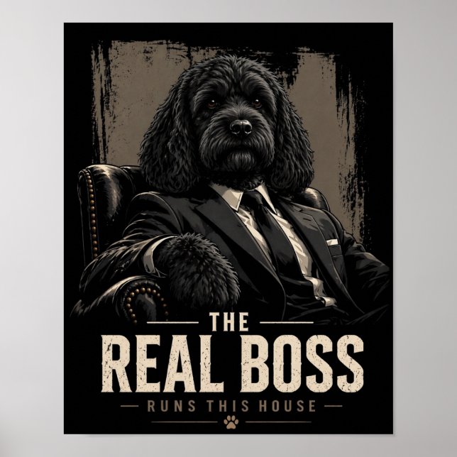 Cockapoo Chef Wandkunst Poster (Vorne)